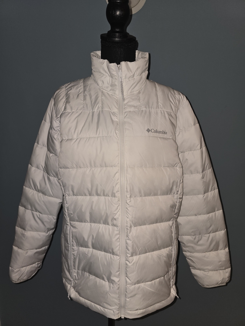 Columbia Women's Cream Quilted Puffer Jacket